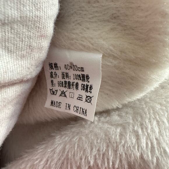 Red Lamb Knitted Winter Hat Hood Scarf Face Guard Toddler - Picture 7 of 7